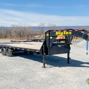BARELY USED – Big Tex 16K Tandem Axle Gooseneck Trailer 8.5×25 (14GN-25D5A-MRBK)