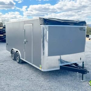 Discounted Factory Color Mismatch – Look LXT Enclosed Composite Cargo Trailer 8.5×18 (K-XTB10218-100)