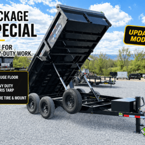 Bwise LP LE Low Pro 14k Dump Trailer 7×14 (DT714LP-LE-14) PACKAGE SPECIAL!!!