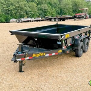 BigTex 17.6K 83 x16 Heavy Duty Telescopic Dump Trailer (16TD-16C2A-BK)
