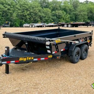 Big Tex 14TD 83×14 Telescopic Dump Trailer 14K GVWR X-Package (14TD-14C2A-XBK)
