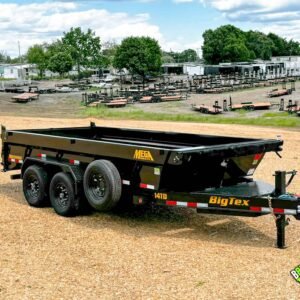BigTex 15.4K 83 x16 Heavy Duty Telescopic Dump Trailer (14TD-16C2A-BK)