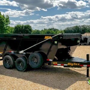 Big Tex 14TD 83×14 High Side Telescopic Dump Trailer 14K GVWR X-Package (14TD-14C4A-XBK)