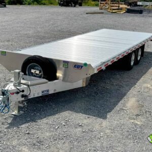 EBY Deck-Over 14K Equipment Trailer 8.5×24 Flat Deck – No Ramps (DO14K24) with 2026 design updates!