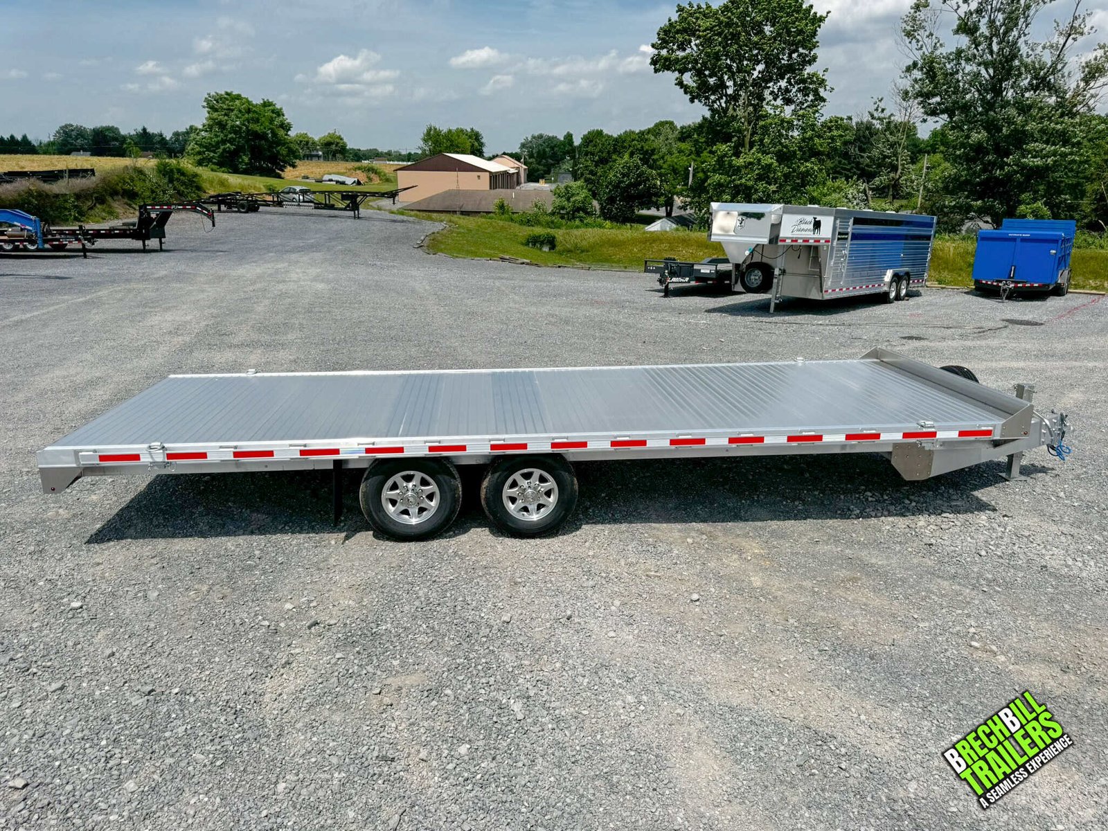 EBY Deck-Over 14K Equipment Trailer 8.5×24 Flat Deck – No Ramps (DO14K24) with 2026 design updates! - Image 2