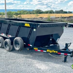 Big Tex 14TD 83×16 High Side Telescopic Dump Trailer 14K GVWR (14TD-16C4A-BK )