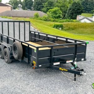 BIGTEX 7K Tandem Axle Vanguard Utility Landscape Trailer 7×16 (70TV-16BK2B)
