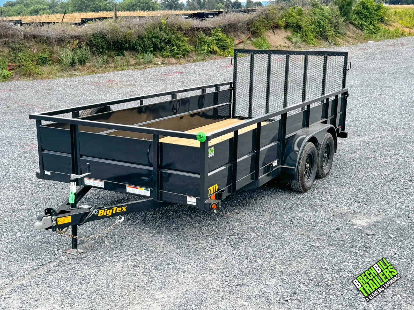 BIGTEX 7K Tandem Axle Vanguard Utility Landscape Trailer 7×16 (70TV-16BK2B) - Image 2