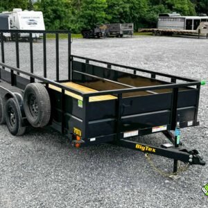BIGTEX 7K Tandem Axle Vanguard Utility Landscape Trailer 7×14 (70TV-14BK2B)