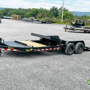 Big Tex 15.4K Super-Duty I-Beam Tilt Deck Equipment Trailer 83”x20’ (14TI-20)