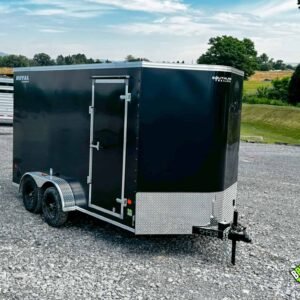 Southland Enclosed Cargo Trailer 7′ W x 16′ L w/ V-Nose – 86″ Wall Height (LCHT35-716V-86)