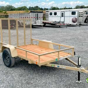 Bwise UTE 3K Utility Landscape Trailer Angle 5×8 (UTE-508)