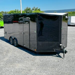 Look Element SE Flat Top Sloped V-Nose Trailer 8.5×20 (K-SEC10220-070)