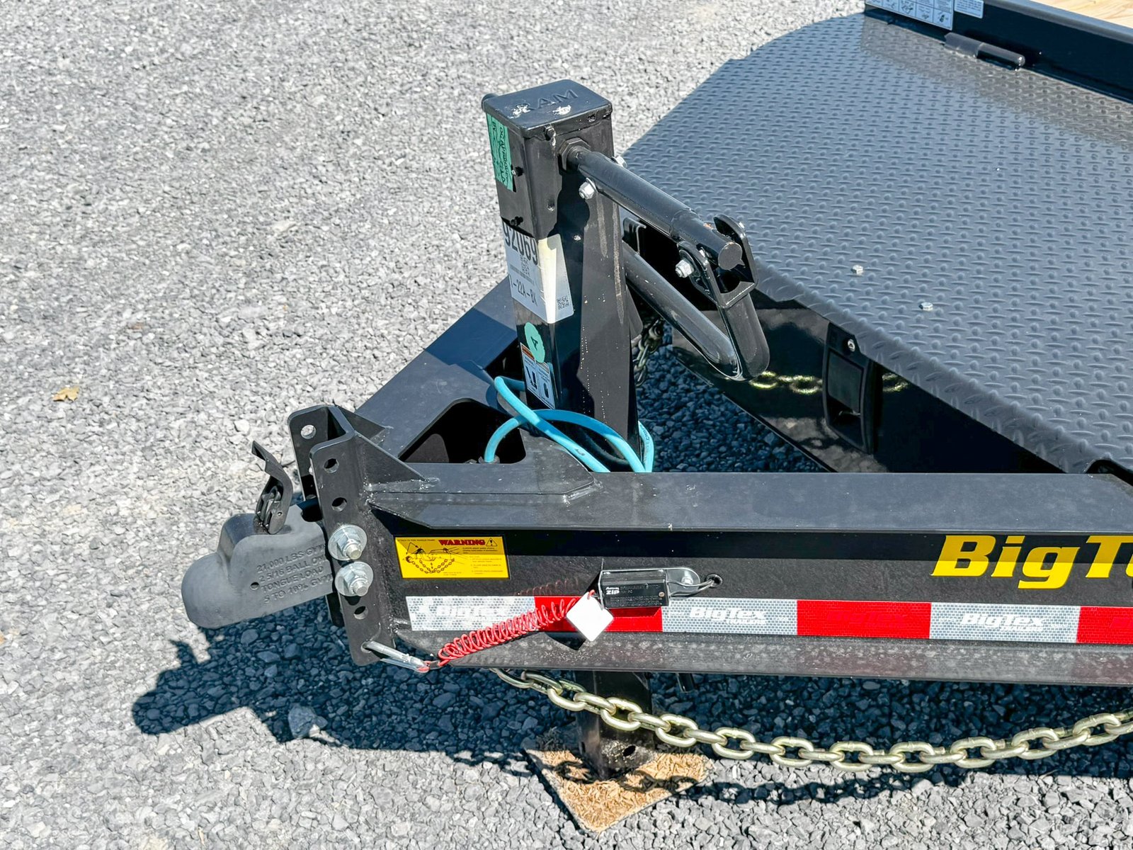Big Tex 17k Super-Duty I-Beam Tilt Trailer(16TI-22A-BK) - Image 19