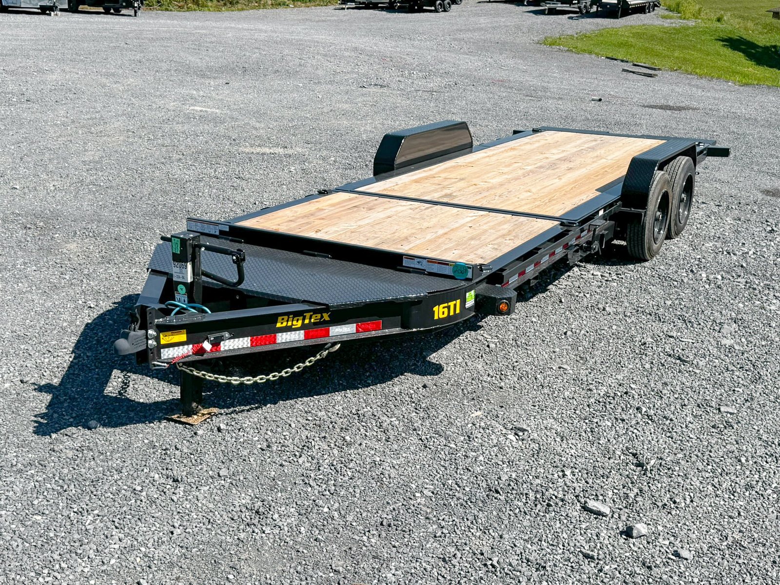 Big Tex 17k Super-Duty I-Beam Tilt Trailer(16TI-22A-BK) - Image 2