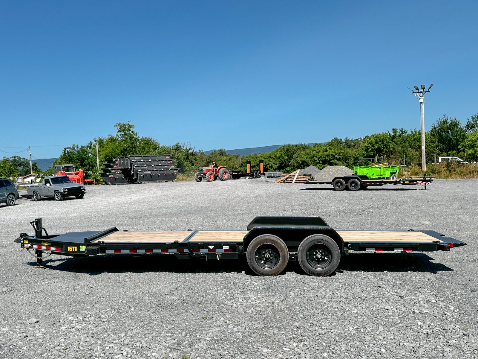 Big Tex 17k Super-Duty I-Beam Tilt Trailer(16TI-22A-BK) - Image 3