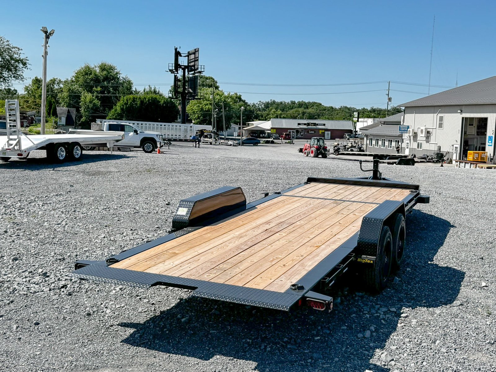 Big Tex 17k Super-Duty I-Beam Tilt Trailer(16TI-22A-BK) - Image 4