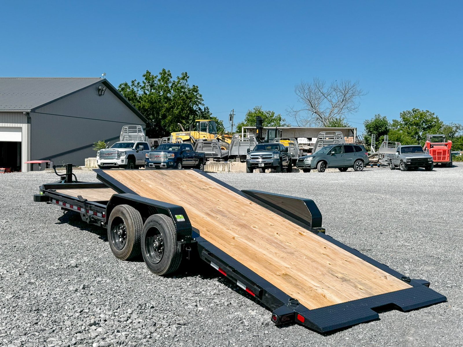 Big Tex 17k Super-Duty I-Beam Tilt Trailer(16TI-22A-BK) - Image 9