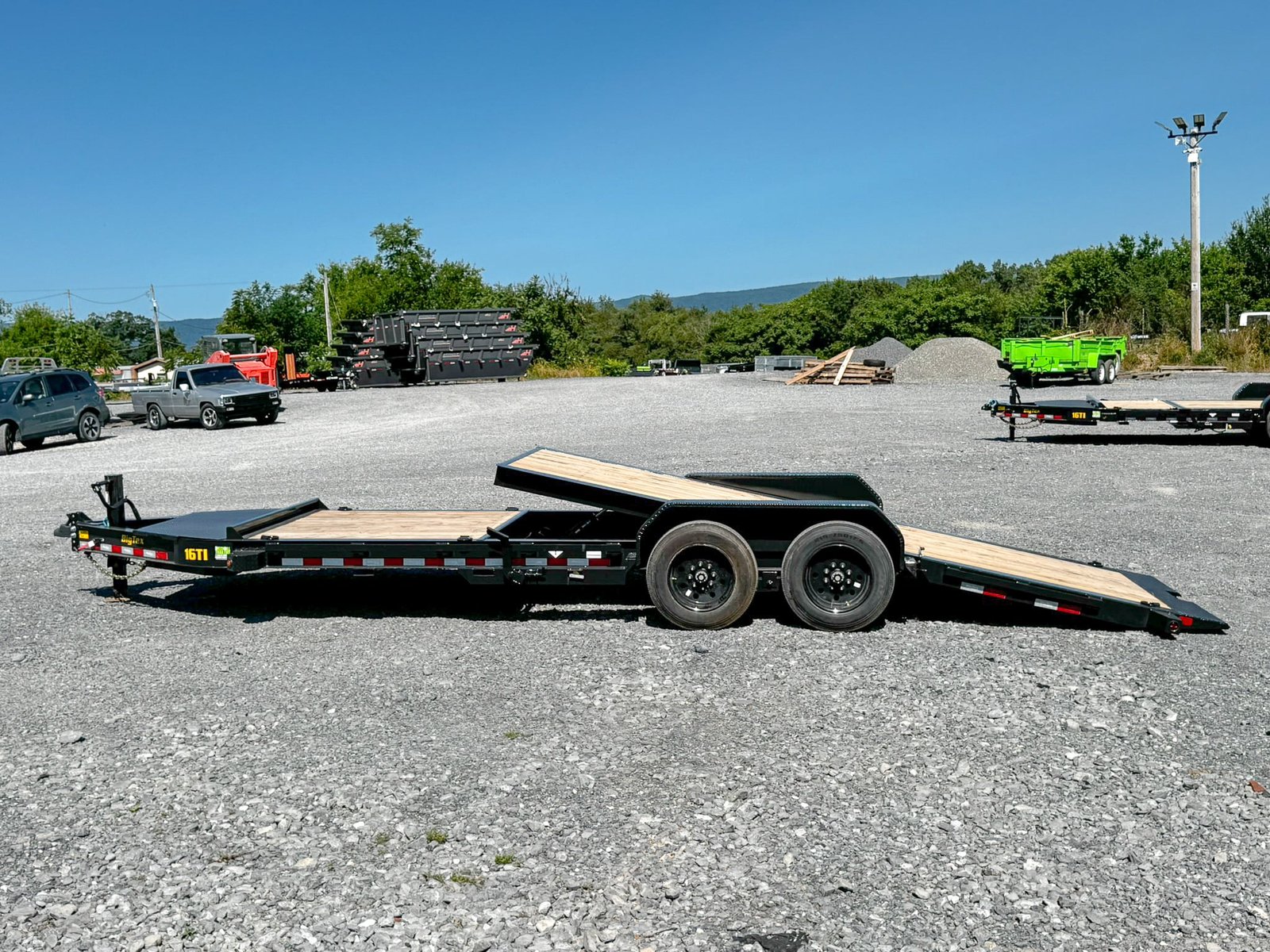 Big Tex 17k Super-Duty I-Beam Tilt Trailer(16TI-22A-BK) - Image 8