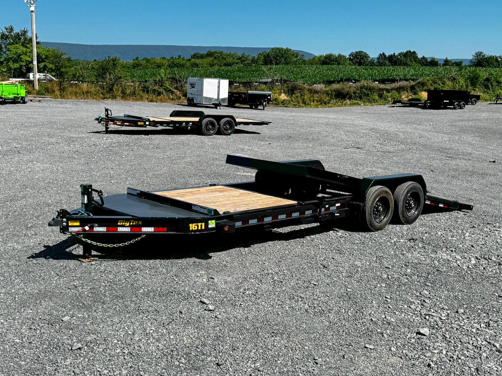 Big Tex 17k Super-Duty I-Beam Tilt Trailer(16TI-22A-BK) - Image 7