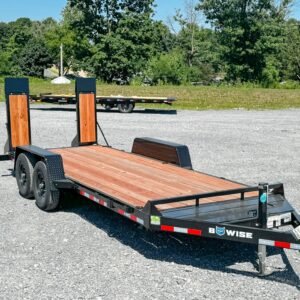 Bwise 12K Low Pro Equipment Trailer 7×18(EH18-12)(Wood Ramp)
