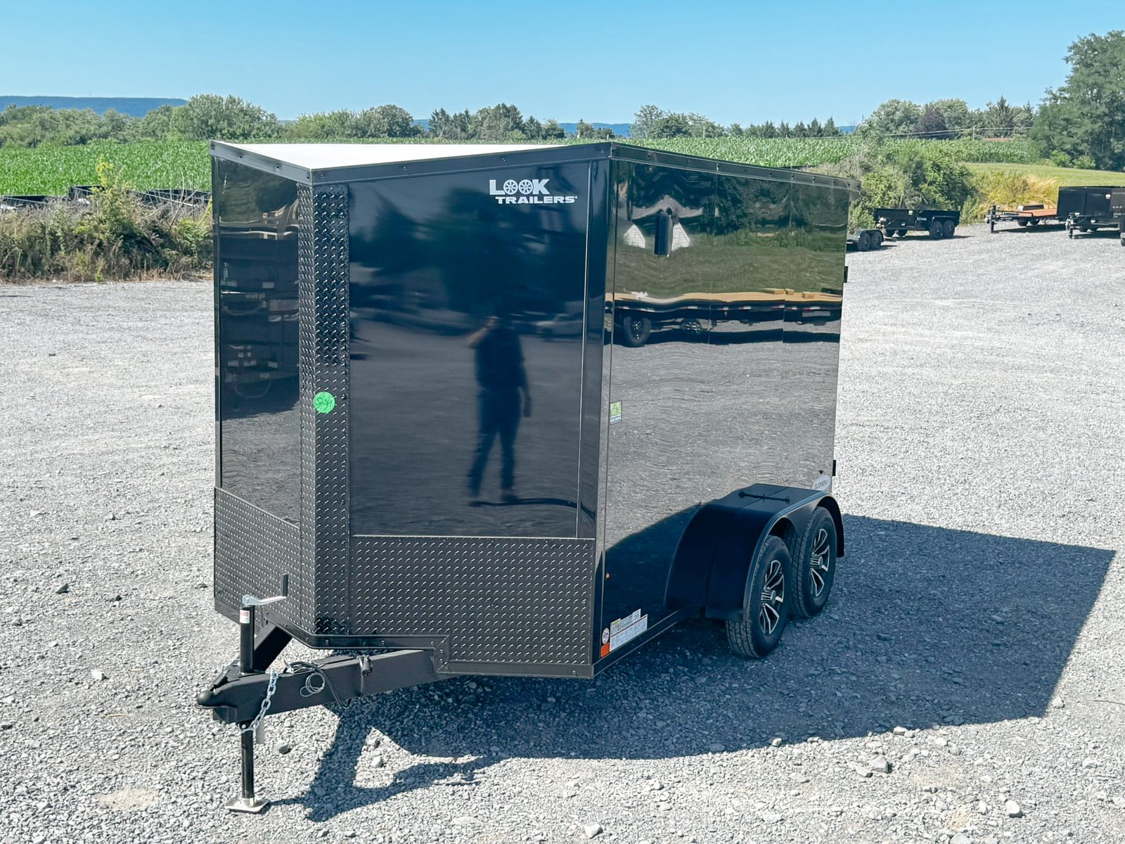 Look SE Enclosed Cargo Trailer 7×12 (K-SE8412-070) - Image 2