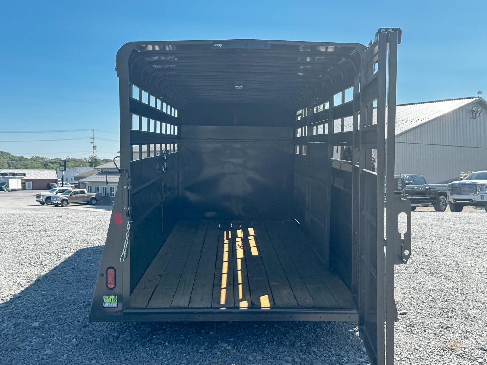 *Factory Blemished* Valley 12K Gooseneck Stock Trailer 7×18 (76818) - Image 10