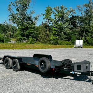 BARELY USED! Bwise 10K CH Car-Hauler Trailer 7×20 With Winch! (CH20-10-FULL)