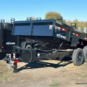 Bwise 14K Low Pro Dump Trailer 7×12 (DT712LP-LE-14)