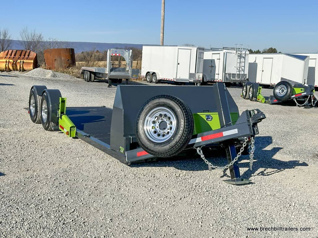 FlatTrak Flat Trailer Extremely Low Clearance 14k (FCH8022-Deluxe)