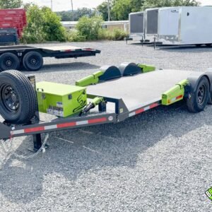 FlatTrak 14K Low Clearance Equipment Hauler Trailer 80″x18′ (FCH8018)