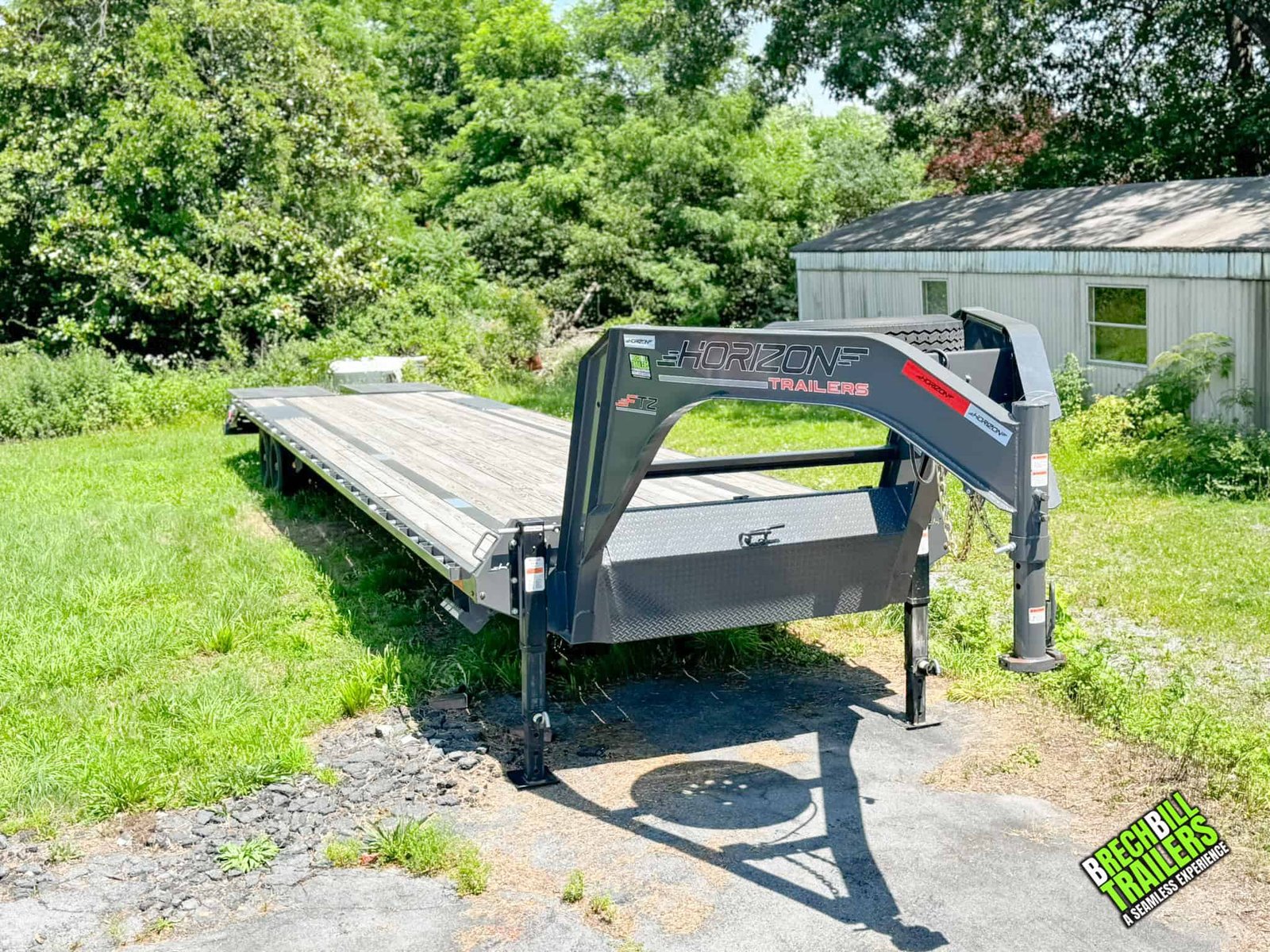 USED Horizon 40ft Deck Over Gooseneck Trailer 18K (FTZ-40)