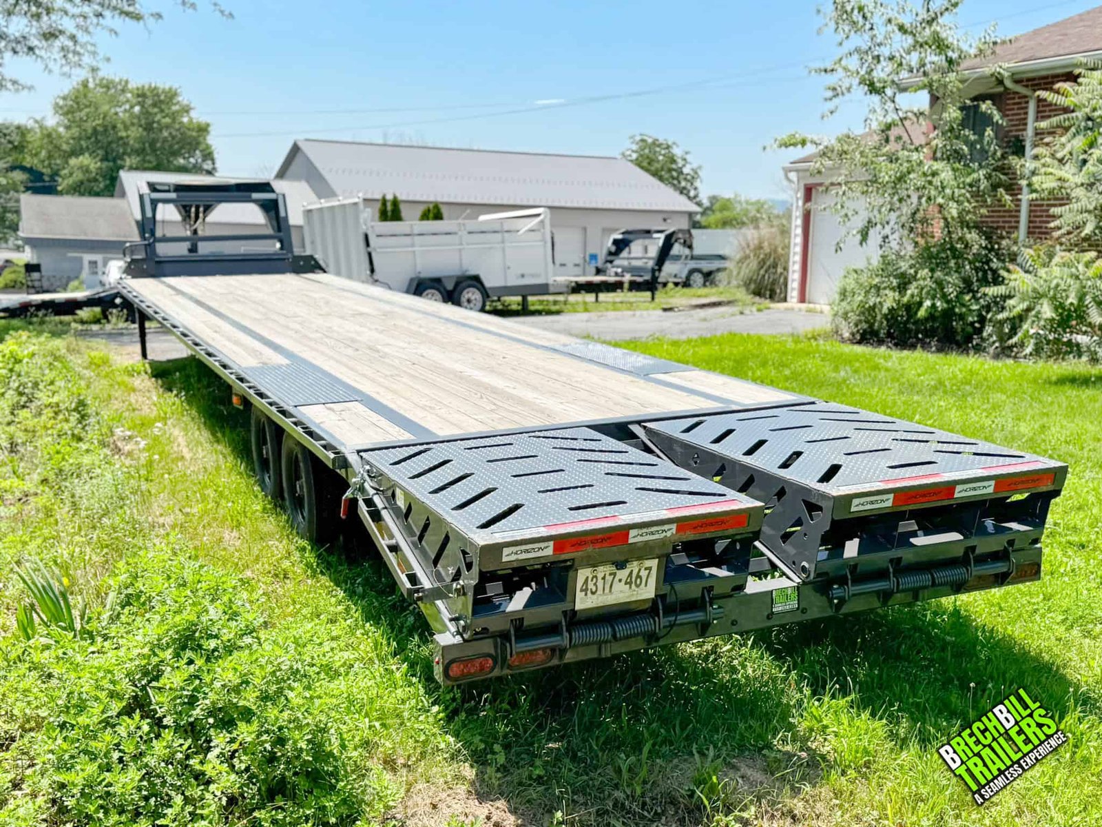 USED Horizon 40ft Deck Over Gooseneck Trailer 18K (FTZ-40)