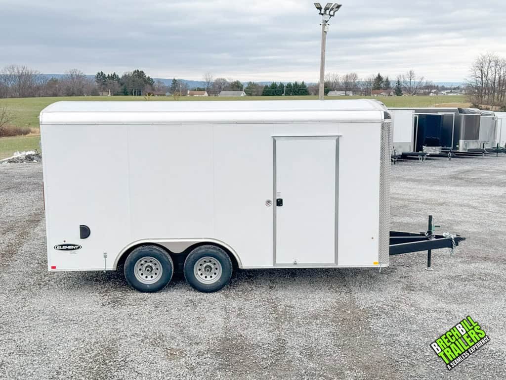Look Large Enclosed Cargo Trailer 8.5×16 (K10216SERF-100)