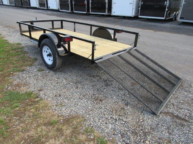 Premier 5 x 10 Landscape Utility Trailer – Rear Ramp Gate