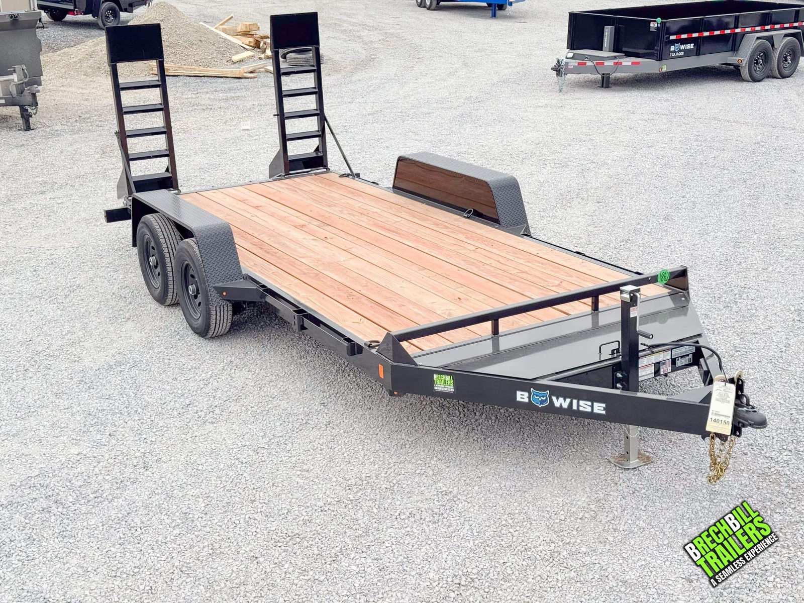 Bwise EH 10K Low Pro Equipment Trailer 7×16 (EH16-10)