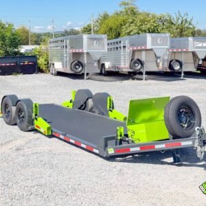FlatTrak Lay Flat Tandem Axle 14000 GVWR Knuckled A-Frame (FCH8022)