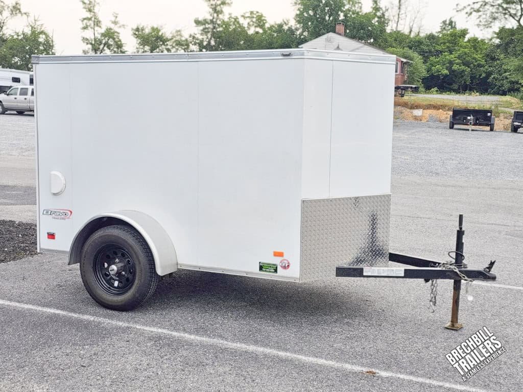 Used Bravo Scout Enclosed Cargo Trailer 5’x8’ (SC58SA)