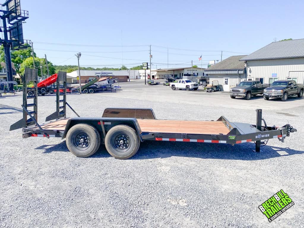 Used Bwise EH 14K Heavy Duty Equipment Trailer 7×16 (EH16-14-HD)