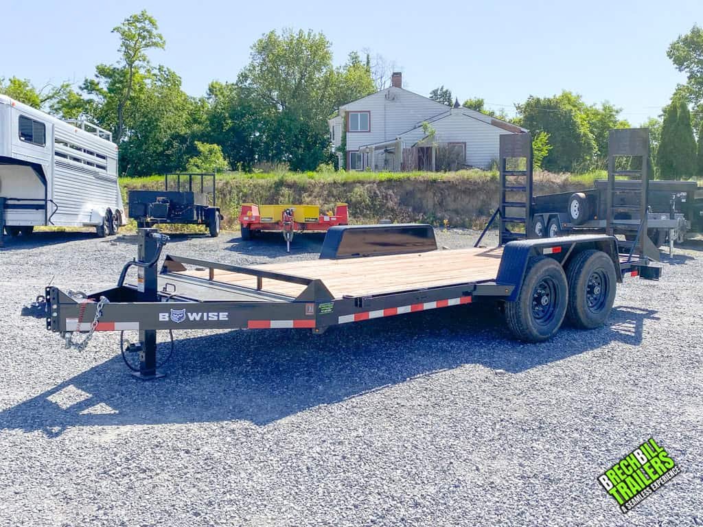 Used Bwise EH 14K Heavy Duty Equipment Trailer 7×16 (EH16-14-HD)